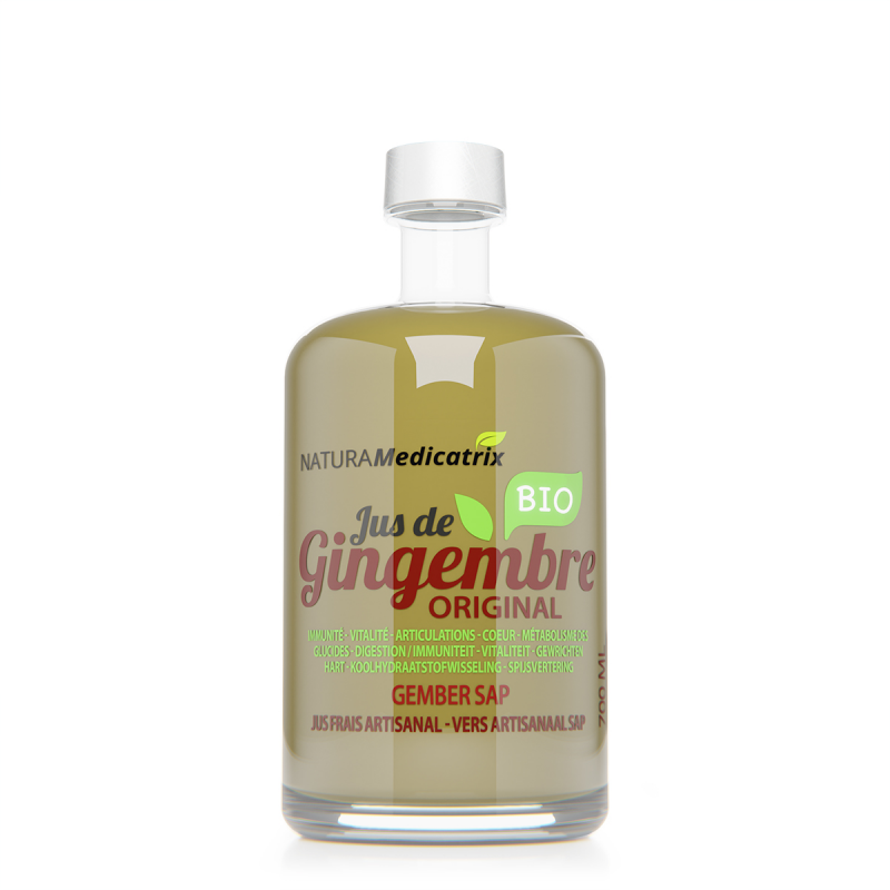 Achetez G'nger Jus de gingembre pur à 100% naturel et bio chez