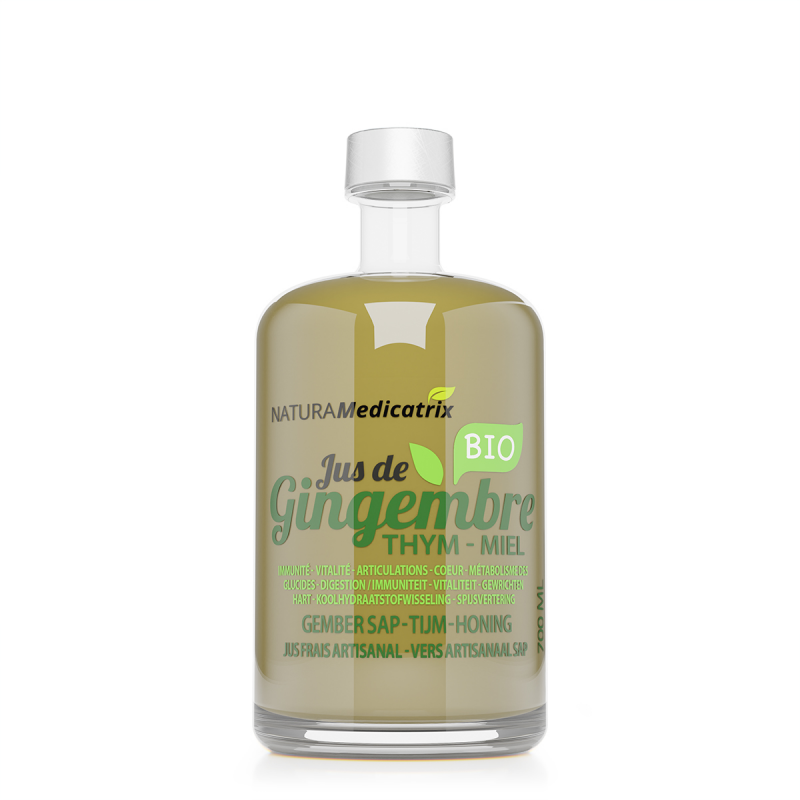 Organic Ginger + Thyme + Honey Juice NATURAMedicatrix