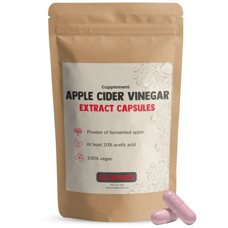 Apple vinegar (vinaigre de cidre de pomme) - 60 gélules - Cupplement