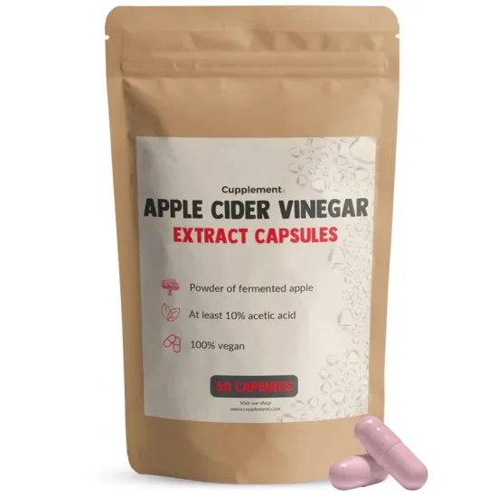 Apple vinegar (appelciderazijn) - 60 capsules - Cupplement