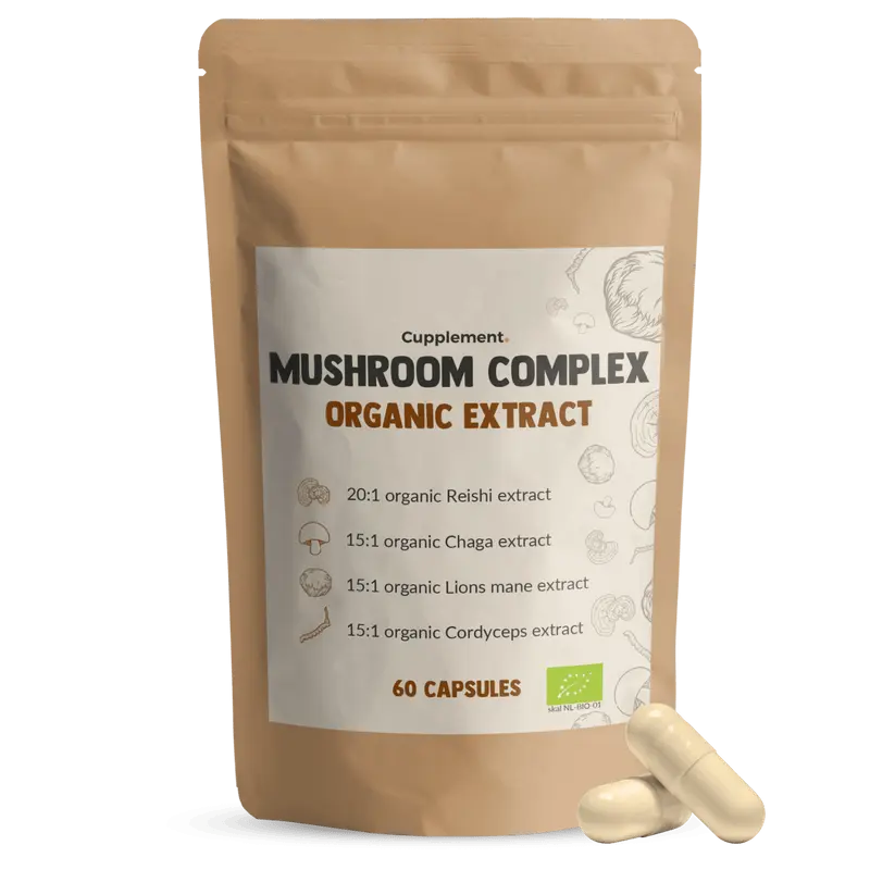 Mushroom complex (complexe champignons bio) - 60 gélules - Cupplement