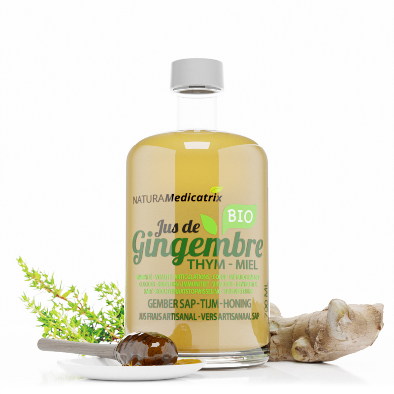 Organic Ginger + Thyme + Honey Juice NATURAMedicatrix