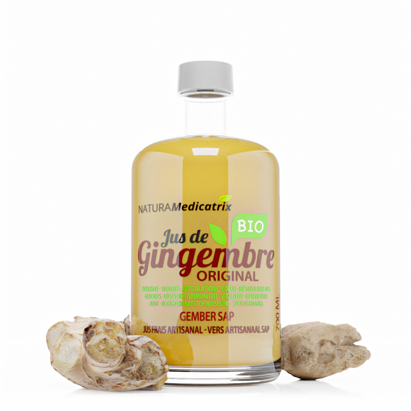 Achetez G'nger Jus de gingembre pur à 100% naturel et bio chez