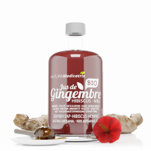 Organic Ginger + Hibiscus + Honey Juice