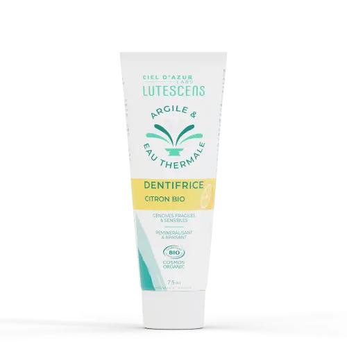 Dentifrice - Argile/Eau thermale - 75ml - Lutescens