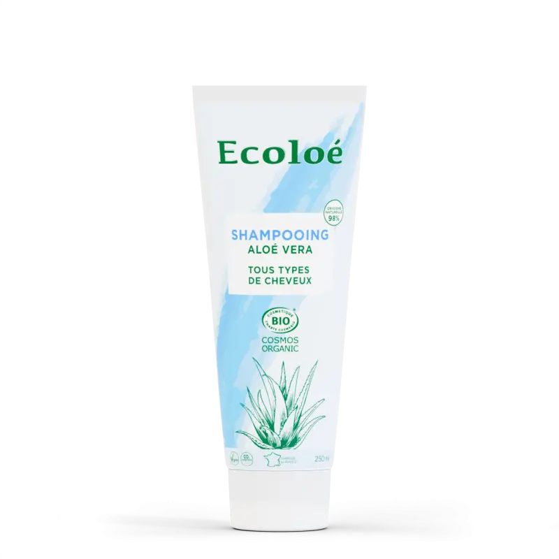 Organic Aloe Vera Shampoo - 250 ml - Ecoloé