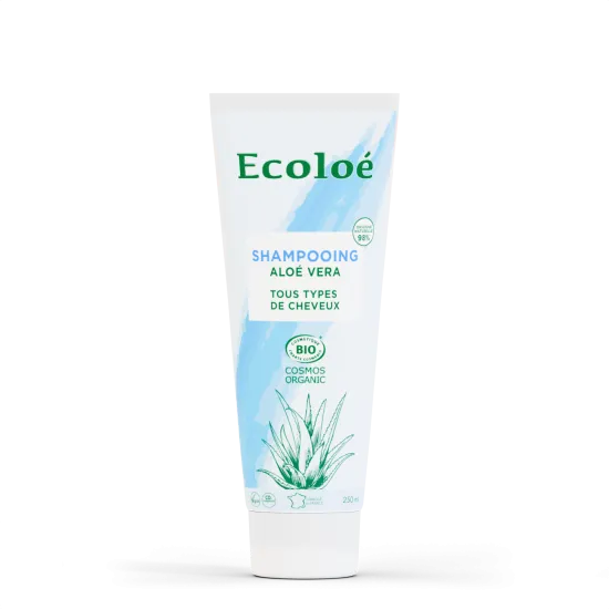 Organic Aloe Vera Shampoo - 250 ml - Ecoloé