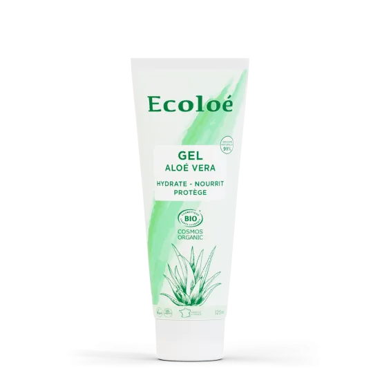 Organic Aloe Vera Gel - 125 ml - Ecoloé