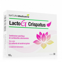 LactoGyn Crispatus - 30 gélules végétales