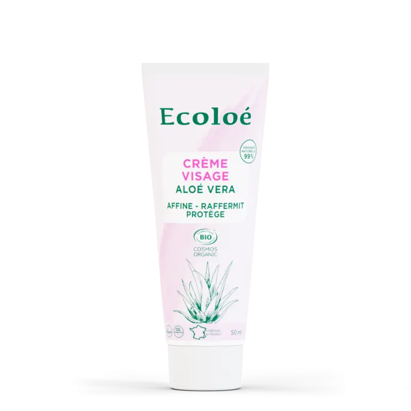 Gesichtscreme - Bio Aloe Vera - 50 ml - Ecoloé