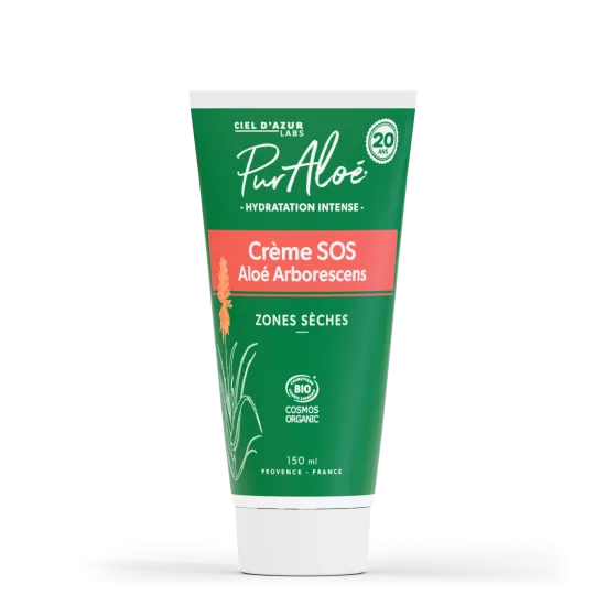 SOS Crème Bio (Aloë Arborescens) - 150 ml - Pur'Aloé