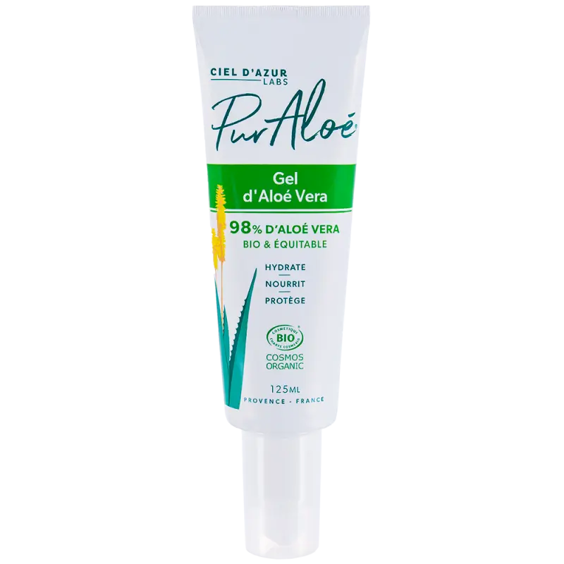 Hydraterende bio aloë vera-gel 98% - 125 ml - Pur'Aloé