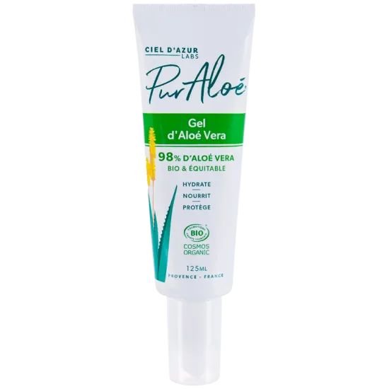 Hydraterende bio aloë vera-gel 98% - 125 ml - Pur'Aloé