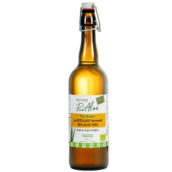 Bio bruisend aloë vera sap - 250 ml - Pur'Aloé