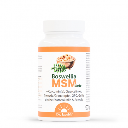 Boswellia MSM forte — 90 comprimés — Dr. Jacob's®