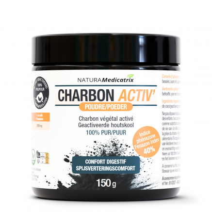 Charbon activ' poudre