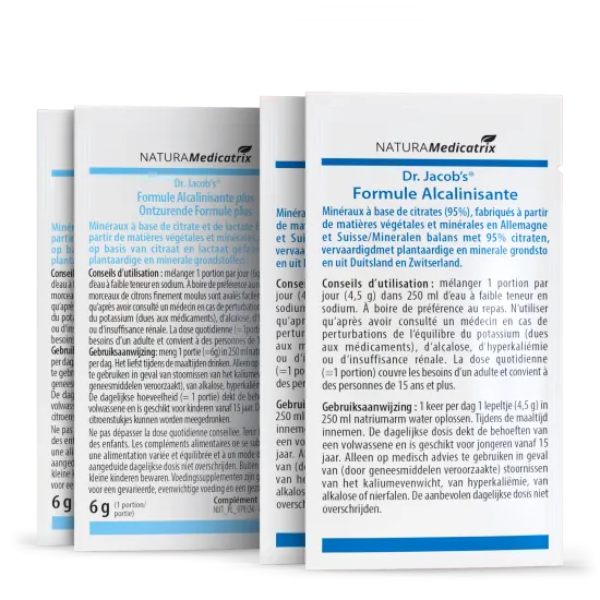 Basische Formeln: Paket mit 4 Proben - Dr. Jacob's®