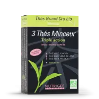 3 Thés Minceur Bio - Triple Action — 60 sachets — NUTRIGÉE