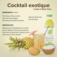Jus Aloe vera bio (avec pulpe) - 1L - Dr. Jacob's®