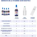 Vitamine D3 K2 - 800 UI de vitamine D & 20 µg de vitamine K