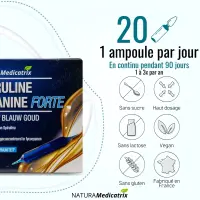 Spirulina Polycocyanin stark 20 Ampullen - Tonus & Immunität | NATURAMedicatrix