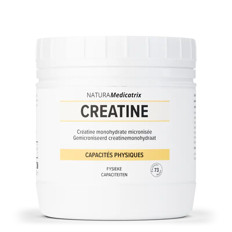 Créatine Monohydrate – Force & puissance musculaire – NATURAMedicatrix