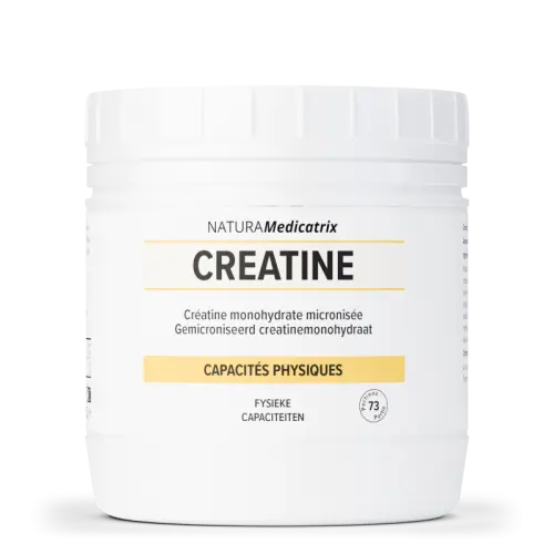 Créatine Monohydrate – Force & puissance musculaire – NATURAMedicatrix