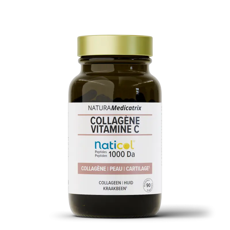 Collageen Vitamine C 90 Capsules - Naticol® 1000 DA | NATURAMedicatrix