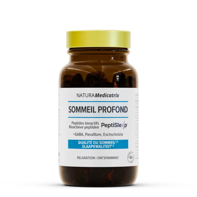 Deep Sleep 60 Capsules - Peptisleep ™ Without Melatonin | NATURAMedicatrix