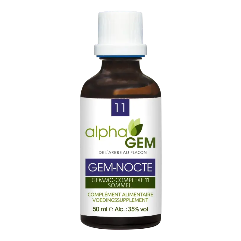Alphagem 11 GEM-NOCTE Bio 50 ml | Complexe de bourgeons – NATURAMedicatrix
