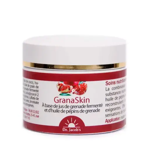 Granaskin - Crème hydratante 50ml | Soin apaisant pour peaux sensibles