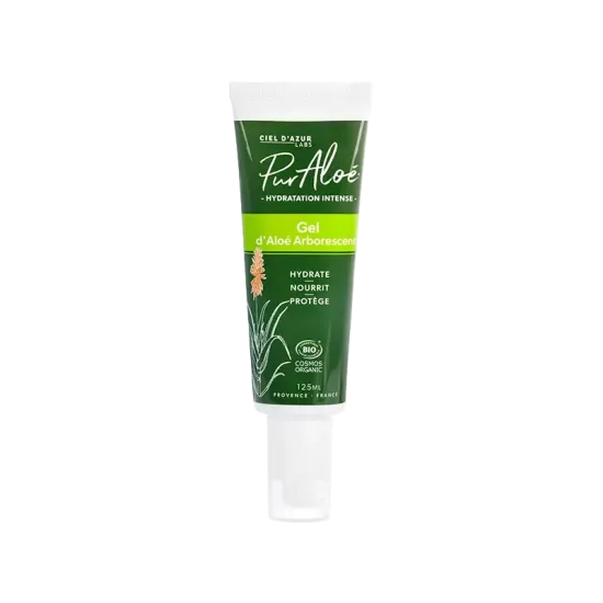 Bio gel voor uitwendig gebruik (Aloë Arborescens) - 125 ml - Pur'Aloé