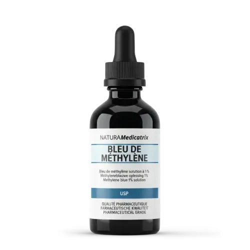 Bleu de méthylène 1 % haute pureté | Solution en flacon pipette 100 ml – Qualité allemande