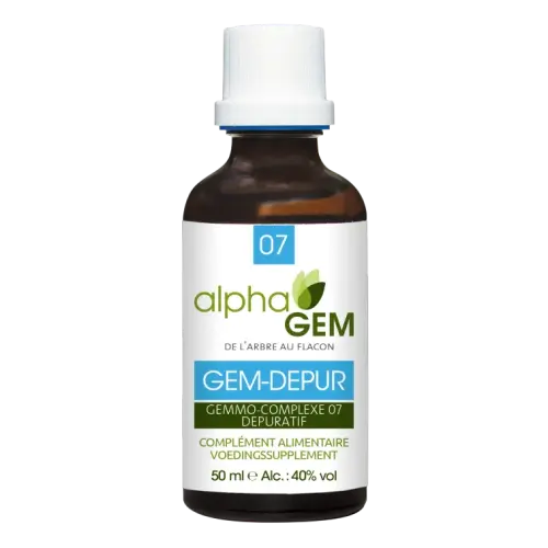 Alphagem 07 GEM-DEPUR Bio 50 ml | Knospenkomplex – NATURAMedicatrix
