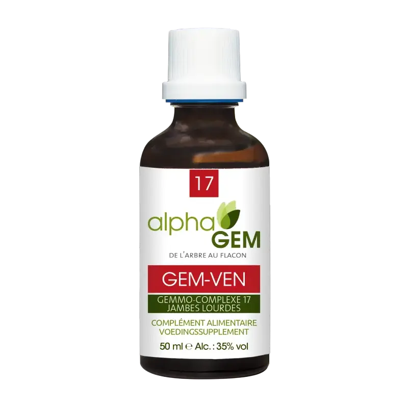 Alphagem 17 GEM-VEN Organic 50 ml | Bud Extract Complex – NATURAMedicatrix