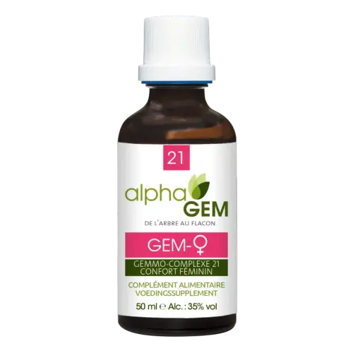 Alphagem 21 GEM-FEMME Organic 50 ml | Bud Extract Complex – NATURAMedicatrix