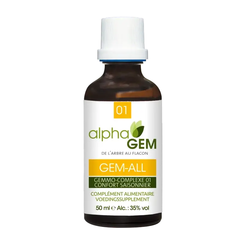 Alphagem 01 GEM-ALL Organic 50 ml | Bud Extract Complex – NATURAMedicatrix