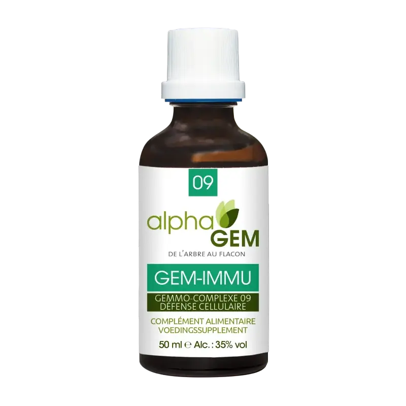 Alphagem 09 GEM-IMMU Organic 50 ml | Bud Extract Complex – NATURAMedicatrix