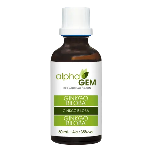 Organic Ginkgo Biloba Buds – Macerate 50 ml | Alphagem – NATURAMedicatrix