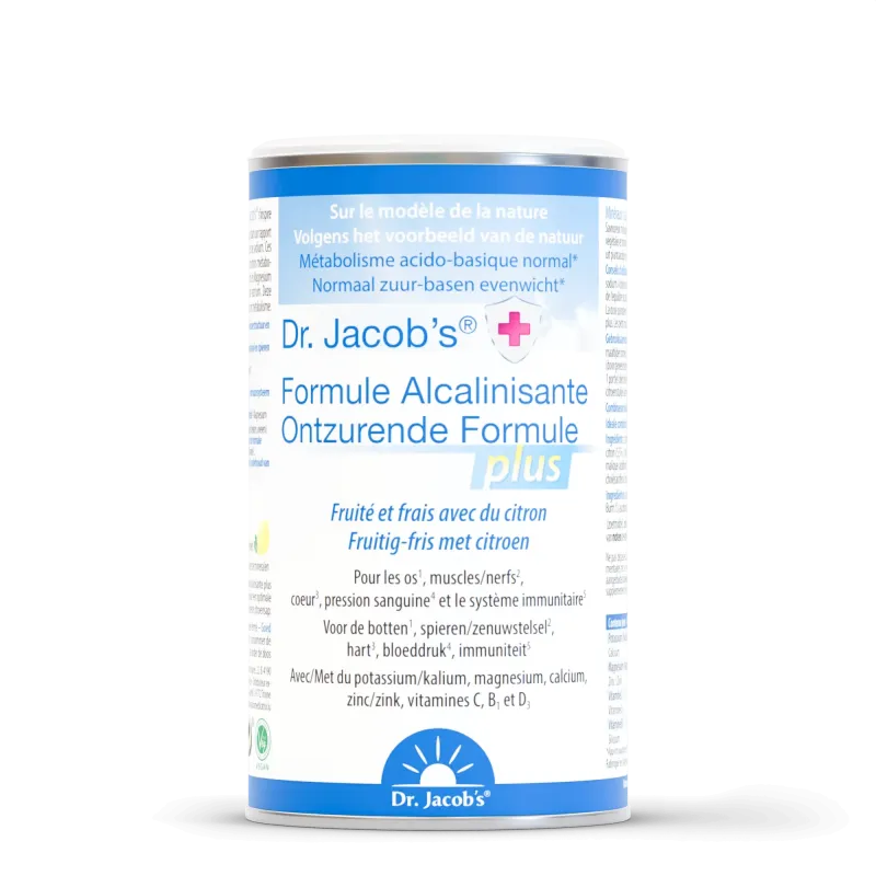 Alkalinizing formula plus 300 g – Acido-basic balance | Dr. Jacob's