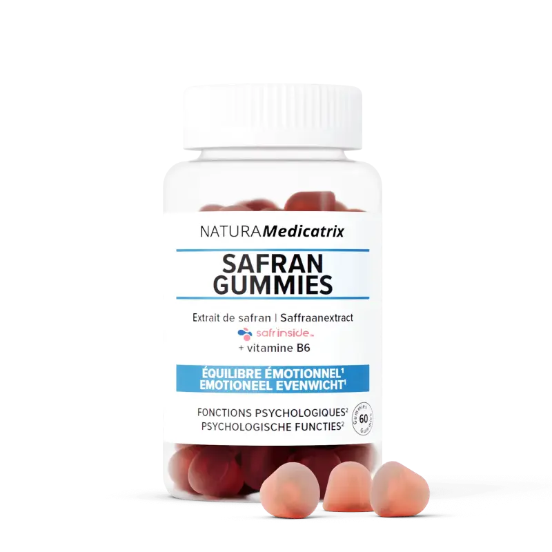 Safran Gummies – Équilibre émotionnel & sérénité – NATURAMedicatrix