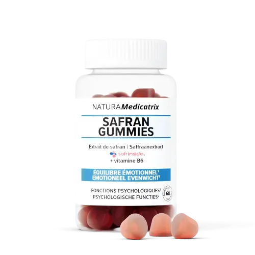 Safran Gummies – Équilibre émotionnel & sérénité – NATURAMedicatrix