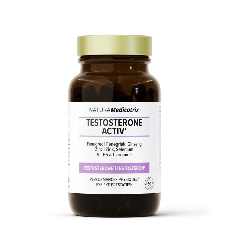 Testostérone activ' — 60 gélules — NATURAMedicatrix