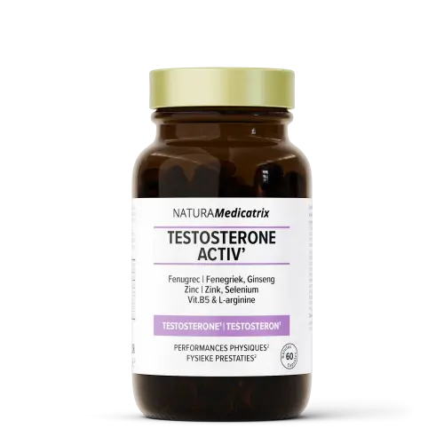 Testostérone activ' — 60 gélules — NATURAMedicatrix