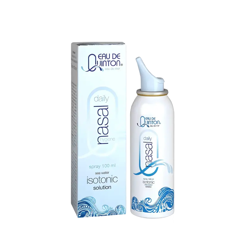 Spray nasal isotonique Quinton 100 ml | Hygiène nasale quotidienne