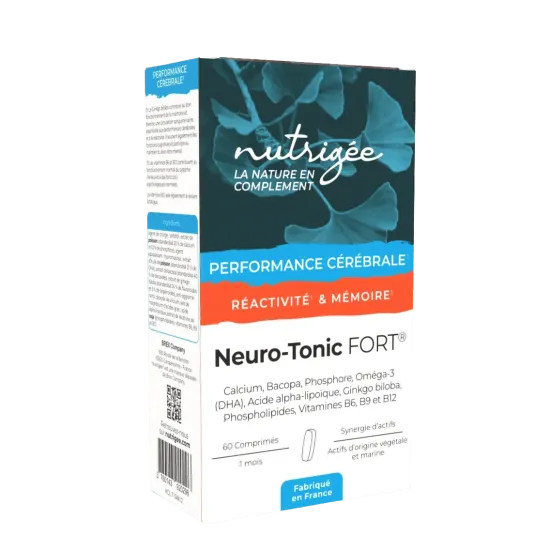 Neuro-Tonic Fort 60 Tablets — Memory & Concentration | Nutrigée