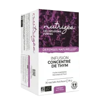 Infusion Concentré de Thym – Confort respiratoire et immunité – 30 sachets | NATURAMedicatrix
