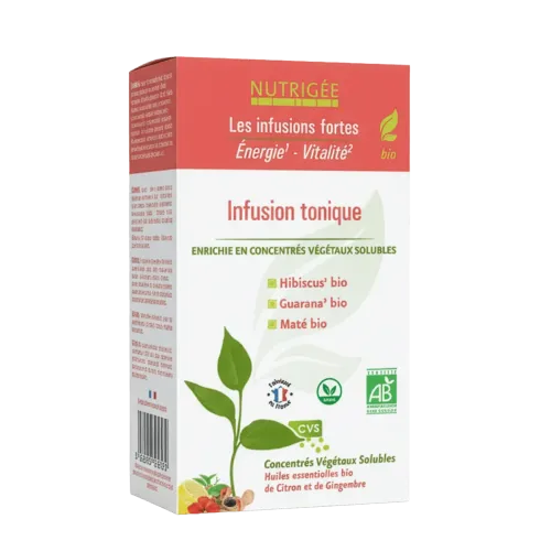 Infusion tonique – Énergie et vitalité – 30 sachets | NATURAMedicatrix