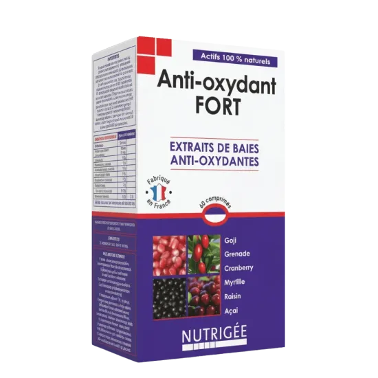 Anti-Oxidant Fort 60 Tabletten — Cellulaire bescherming en oxidatieve stress | Nutrigée