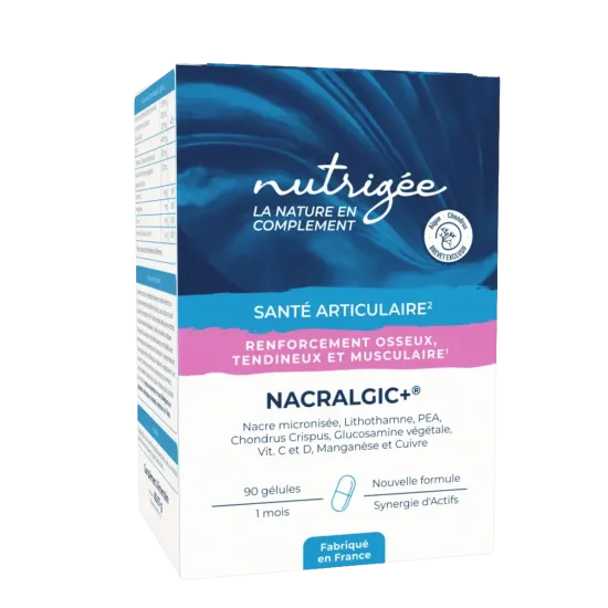Nacralgic + ® 90 capsules — OS & Articulations | Nutrigée